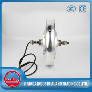 14 pulgadas 400 rpm alto par motor de corriente continua para vehículos de Recreo y Bicicleta Eléctrica - Product Image 2