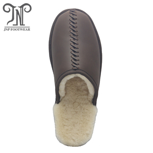 Doublé polaire pantoufles en <span class=keywords><strong>peau</strong></span> <span class=keywords><strong>de</strong></span> <span class=keywords><strong>mouton</strong></span> en gros hommes pour - Product Image 3
