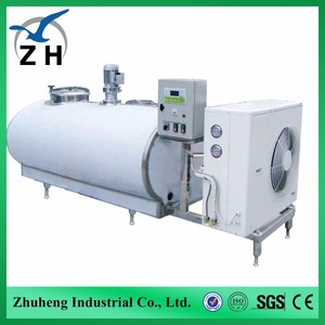 Acero inoxidable lácteos máquinas de procesamiento horizontal tanque de leche <span class=keywords><strong>precio</strong></span> - Product Image 5