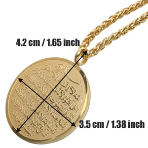 Collana dei monili di modo religione ciondolo in acciaio inox collana uomini donne - Product Image 2
