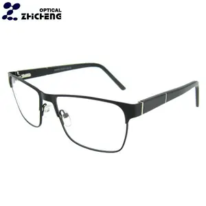 El último modelo de wenzhou Gafas de metal de moda optcial marco de los hombres gafas para todo la forma de cara encuentro con gadget teample