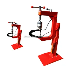 Rotatable tyre vulcanizing machine/tyre repair tools