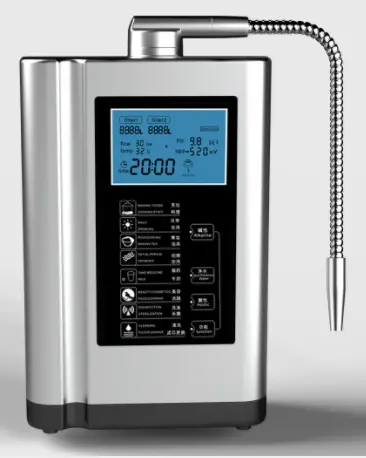 Hiển Thị Nhiệt Độ Bằng Giọng Nói Thông Minh Hệ Thống Kiềm Ion Hóa Nước Ionizer