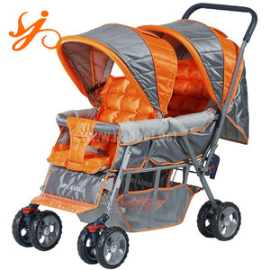 Fashion China Baby <strong>Stroller</strong> 3-in-1 for <strong>Sale</strong> / Easy to Operate Double <strong>Stroller</strong> Travel System Factory / Baby Trolley Seat Cover <strong>Uk</strong> - Product Image 2