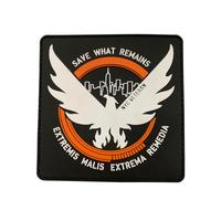 Ewkft 3 pièces Airsoft - Jeu - Cosplay SHD Badge en caoutchouc 3D PVC Patch MORCLA