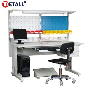 Detall Electronic Assembly ESD Work Table Adjustable Anti-Static Table