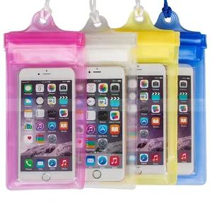 适用于iPhone的5英寸至6英寸通用PVC塑料防水袋外壳
