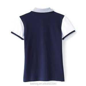 <span class=keywords><strong>Polo</strong></span> da Golf da <span class=keywords><strong>Donna</strong></span> all'Ingrosso con Maniche Corte e Design del Colletto a Combinazione di Colori - Product Image 5