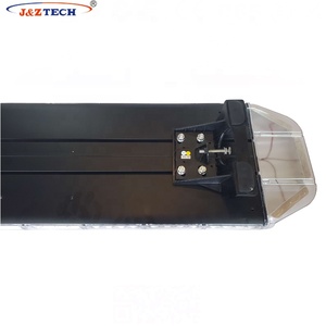 2025 vente en gros 12VDC mince en aluminium noir trafic <span class=keywords><strong>LED</strong></span> <span class=keywords><strong>barre</strong></span> lumineuse d'avertissement stroboscopique 360 degrés accessoire de voiture - Product Image 4