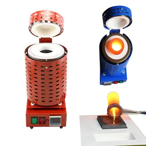 3KG Portable Electrical Gold Silver Smelting Furnace Machine