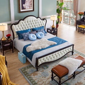 Set di <span class=keywords><strong>mobili</strong></span> per camera da letto <span class=keywords><strong>mobili</strong></span> per la casa di lusso americani classici in legno <span class=keywords><strong>mobili</strong></span> moderni reali set di camere da letto in oro antico - Product Image 5