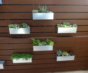 Panier mural vertical en feutre pour plantes, décoration florale, jardin vertical - Product Image 4