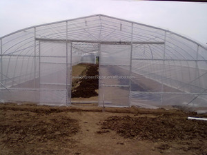 ไฟเบอร์กลาสไก่เพิง Polytunnel ไก่เสริมพลาสติกเรือนกระจก - Product Image 5