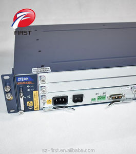 ZTE 19 Inch ZXA10 C320 OLT Casis, Terminal Kabel Optik, Input Catu Daya Ganda AC + DC