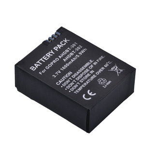 AHDBT-301 AHDBT-302 rechargeable <span class=keywords><strong>batterie</strong></span> d'appareil photo numérique pour <span class=keywords><strong>Go</strong></span> <span class=keywords><strong>Pro</strong></span> - Product Image 1