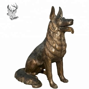 Escultura de bronce <span class=keywords><strong>Balto</strong></span> para <span class=keywords><strong>perro</strong></span>, decoración del hogar, tamaño real, a la venta - Product Image 2