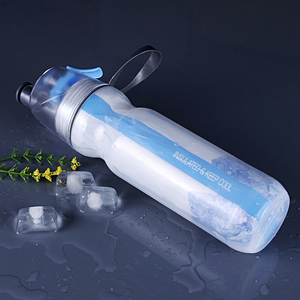 Du Lịch Ngoài Trời Cách Nhiệt Phun Sương Chai Nước Thể Thao Làm Mát Chai Nước Uống Với Sprayer - Product Image 6
