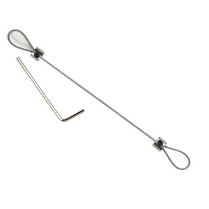 Cabos personalizados de corda de fio de fio e gancho extremidade do cabo kits de segurança cabo/corda de fio de segurança com conexões - Product Image 1