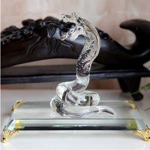 Encantador <span class=keywords><strong>y</strong></span> lindo 12 decoración Zodiaco animal artesanía de cristal regalos - Product Image 2