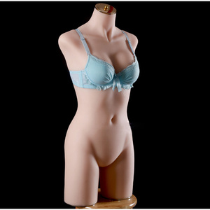 신규 입고 중국 XINJI 제조사: 전문적인 실리콘 여성 사실적인 상체 마네킹 - Product Image 2