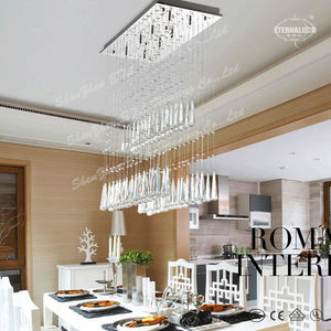 2013 stype de la escalera de forma regular 8 g4 moderna villa claro de araña de cristal de la lámpara para el chalet etl82021 - Product Image 1