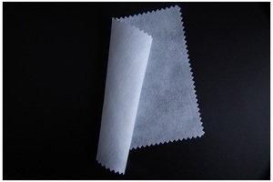 TA100-120WA Tricot Tricoté Tissu Tissé Fusible Lourds Entoilage 100 polyester tricot tissu coton troupeau tissu Pour Vêtements - Product Image 2