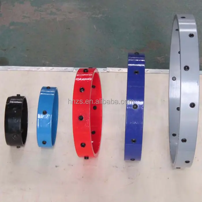 casing centralizer clamp type stop collars, set sscew casing stop ring