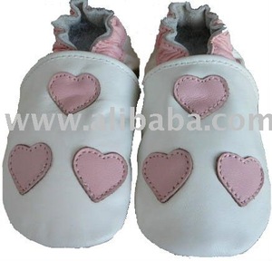 Chaussures en cuir véritable, unisexes, pour bébés filles et garçons, chaussures à enfiler, mocassins à semelle souple - Product Image 3