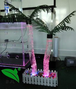 Intérieur caractéristiques de l'eau bulle tube lumière led lampadaires pilier avec des poissons - Product Image 2