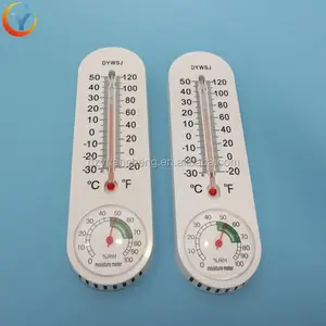 Termometer Higrometer Pengukur Suhu dan Kelembapan, Pengukur Temperatur Rumah Tangga Dalam dan Luar Ruangan