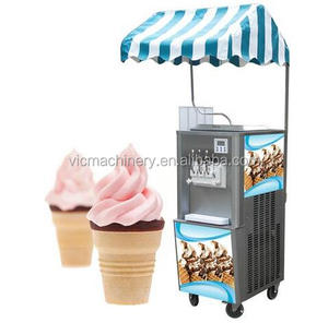 Venta al por mayor Máquina de helado de servicio suave Máquina de helado comercial - Product Image 3