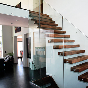 บันไดสแตนเลสแบบร่วมสมัยและราวบันไดกระจกสำหรับระเบียงราคาดีที่สุดในอินเดีย - Product Image 4