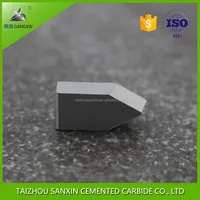 Gewenste P30 Type C Tungsten Carbide Gesoldeerde Tips Voor Snijgereedschappen Met Laser Grade Op De Rug Sanxin