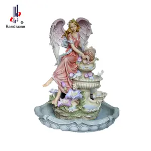 Promotional 24 Inch Resin Indoor sublimation Decoration Garden Water Fountain