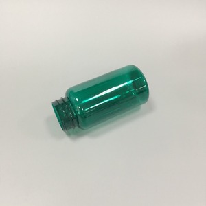 Botellas de plástico para pastillas medicinales, cápsula farmacéutica, tableta, botella de embalaje, tapón de rosca con presión, aluminio, 150ml, PET verde - Product Image 4