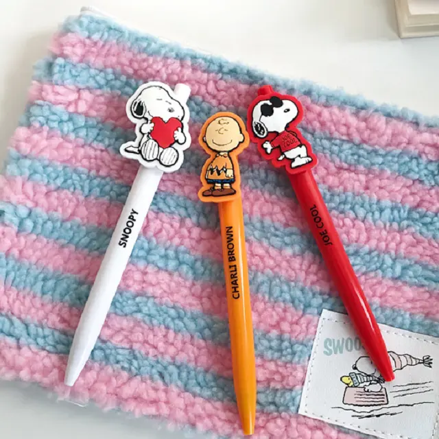 קידום מכירות מתנה רך pvc פלסטיק עט 3D חמוד קריקטורה מותאם אישית לוגו creative סיליקון עט כמזכרת לילדים