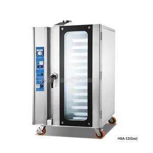 2019 Newslly Hot Koop Professionele Commerciële 16Trays Gas Brood Convectie Oven Voor Bakkerij Gebruik