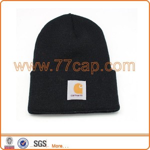 Window netting coarse and soft knitted <span class=keywords><strong>carhartt</strong></span> hat with woven lable - Product Image 1