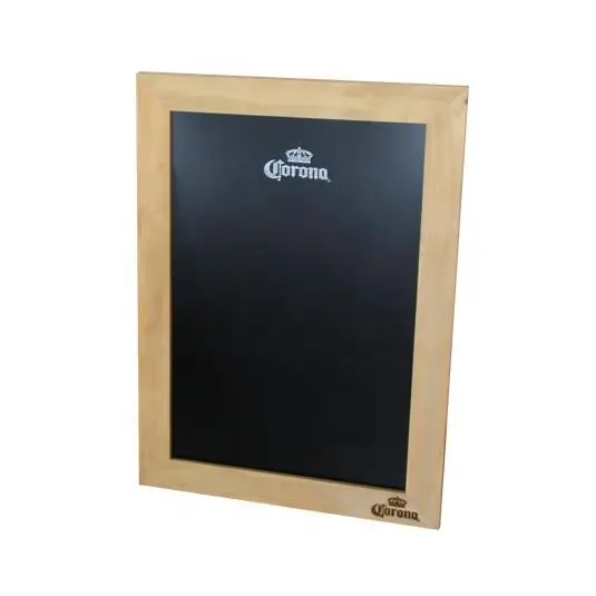 Hot sale top quality wooden frame blackboard for children free standing blackboard easel