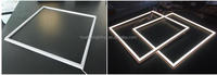 Cadre de plafond LED 2*2 pieds, éclairage RGB personnalisé et conception de circuits, alliage d'aluminium ROHS, 2 ans de garantie EMC LVD Ce