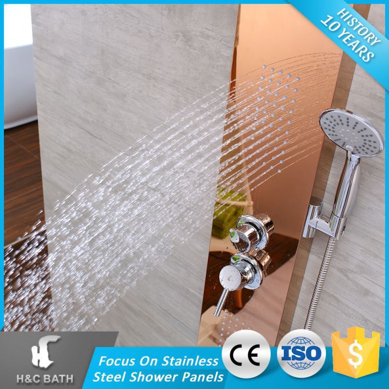 Chine Alibaba Unique Poignée Standard En Acier Inoxydable Colonne De Douche