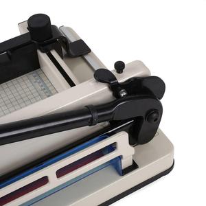 Coupe-papier manuel de haute qualité 858-A4, machine à découper le papier manuelle, couteaux à coins droits, presse manuelle <span class=keywords><strong>BFT</strong></span> A4/330mm 40m - Product Image 3