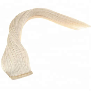 <span class=keywords><strong>Coda</strong></span> <span class=keywords><strong>di</strong></span> <span class=keywords><strong>Cavallo</strong></span> con Clip in Capelli Veri, Extension <span class=keywords><strong>di</strong></span> Capelli Naturali # <span class=keywords><strong>Coda</strong></span> <span class=keywords><strong>di</strong></span> <span class=keywords><strong>Cavallo</strong></span> Lunga e Liscia in Capelli Remy Biondo Platino 60 - Product Image 5