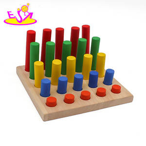 คุณภาพสูง14 PCS เด็กสอน Aid ผสมไม้ Montessori ของเล่นสำหรับ3 + อายุ W12F033 - Product Image 3