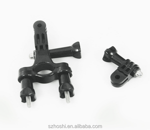 HOSHI <span class=keywords><strong>support</strong></span> de téléphone pour guidon de moto et bras pivotant réglable à 3 voies pour Gopro 11/10/9/8/7/5/6 caméras d'<span class=keywords><strong>action</strong></span> - Product Image 4