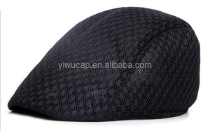 Bán buôn Hollow lưới Newsboy cap người đàn ông thoáng khí mùa hè Ivy cap hat - Product Image 2