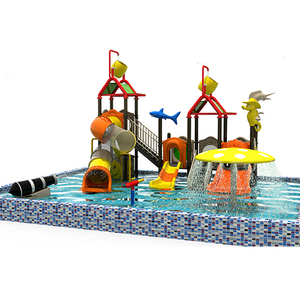Équipement de jeux aquatiques sportifs d'extérieur en fibre de verre et acier, prix usine, pour écoles et usage domestique, jeux de parc <span class=keywords><strong>aquatique</strong></span> d'amusement en LLDPE - Product Image 1