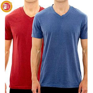 Nuevo estilo Atlético <span class=keywords><strong>camiseta</strong></span> malla V cuello Tri Fit camisas para hombres - Product Image 6