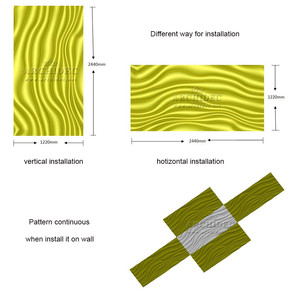 Cổ Điển Chất Lượng Cao 3d Wall Panels Giá - Product Image 6