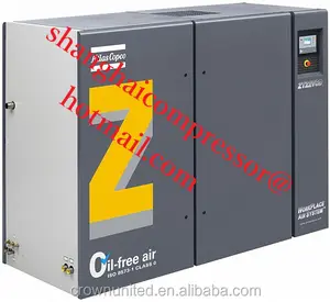 ZT22VSD, 22kw/30hp, 10bar,4bar 7bar,atlas copco oil-free rotary screw type air compressor